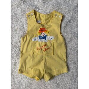Amazing vintage puppet clown romper